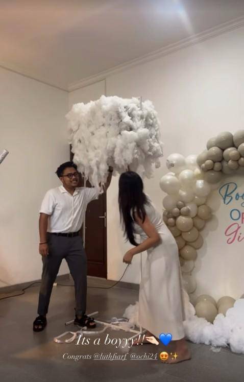 Gender Reveal Ochi Rosdiana 