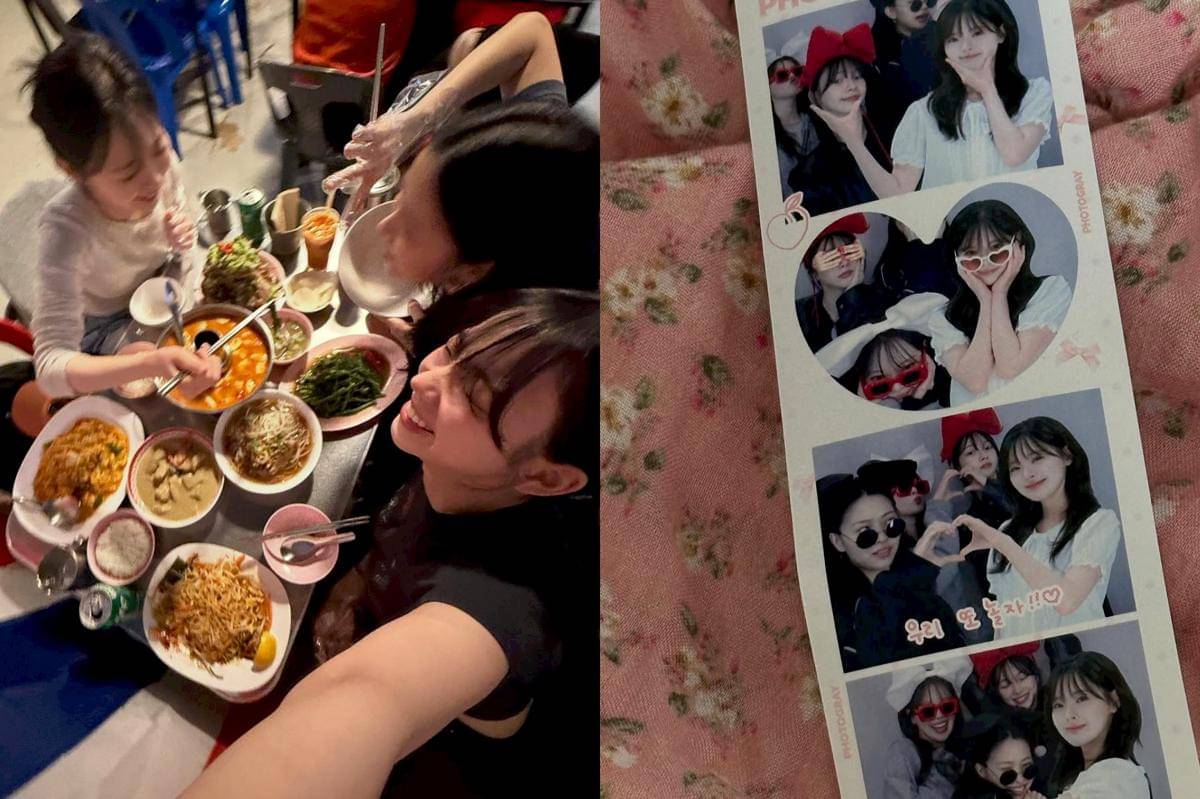 potret aktris Han Su A main bareng Ryujin ITZY dan Karina aespa