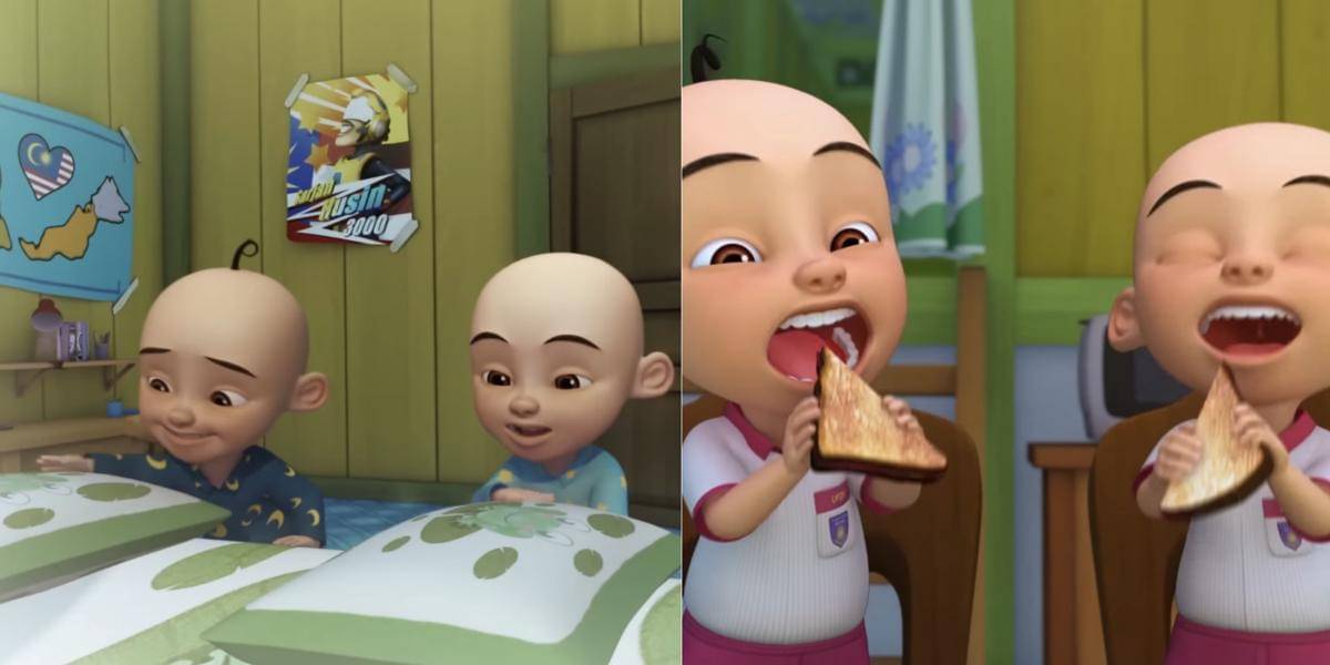 Upin dan Ipin jadi anak yang mandiri saat Kak Ros sedang tidak ada