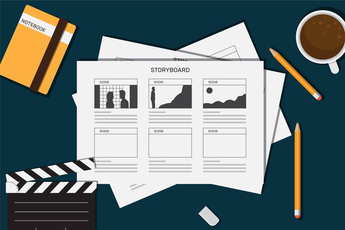 ilustrasi jobdesk ilustrator storyboard