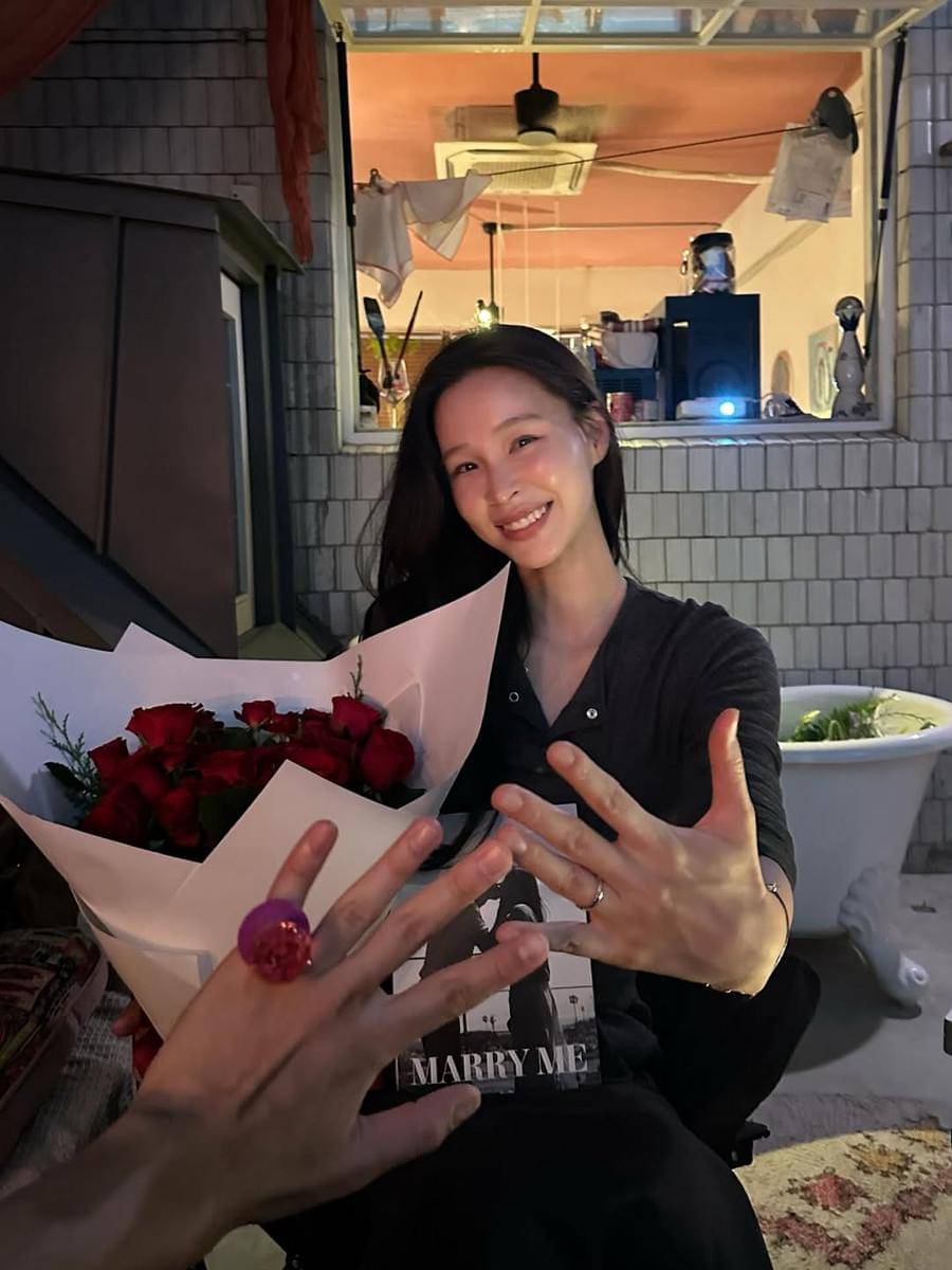 potret Jeong Hye Im EXchange dilamar kekasih