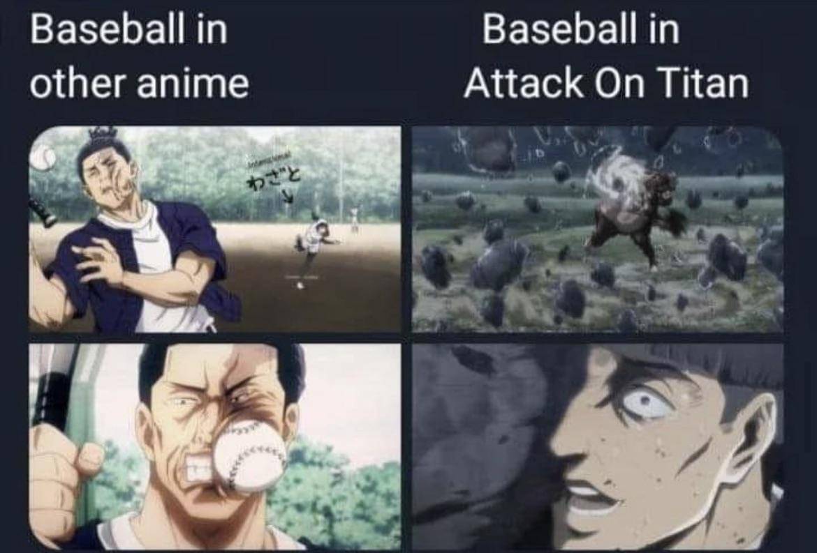 meme anime tentang baseball