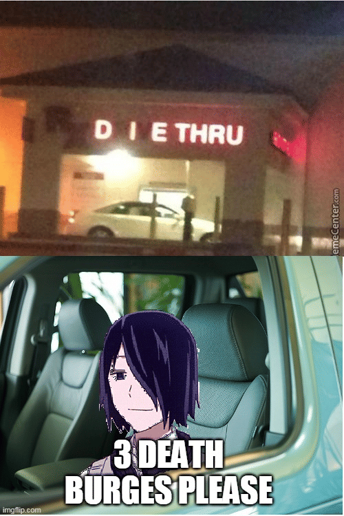 meme anime tentang menyetir