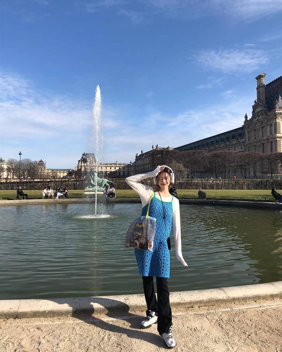 ide styling knitwear ala Jung So Min