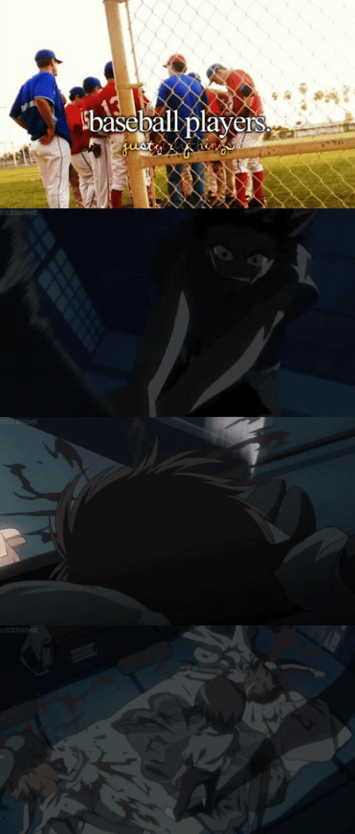 meme anime tentang baseball