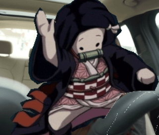 meme anime tentang menyetir