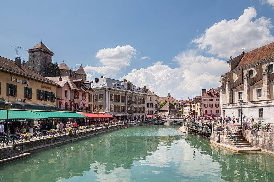 Annecy, Thiou river