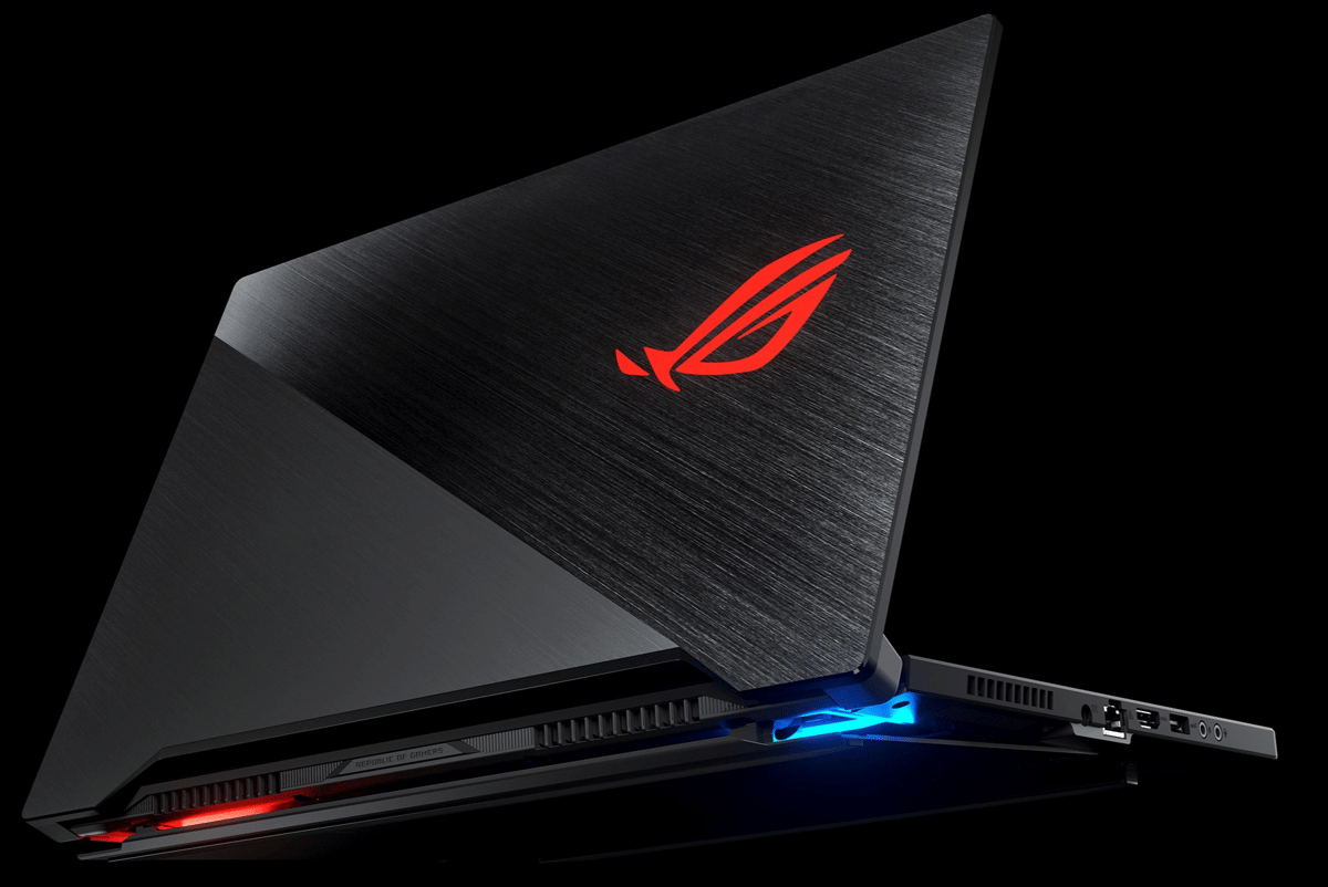 ilustrasi laptop gaming