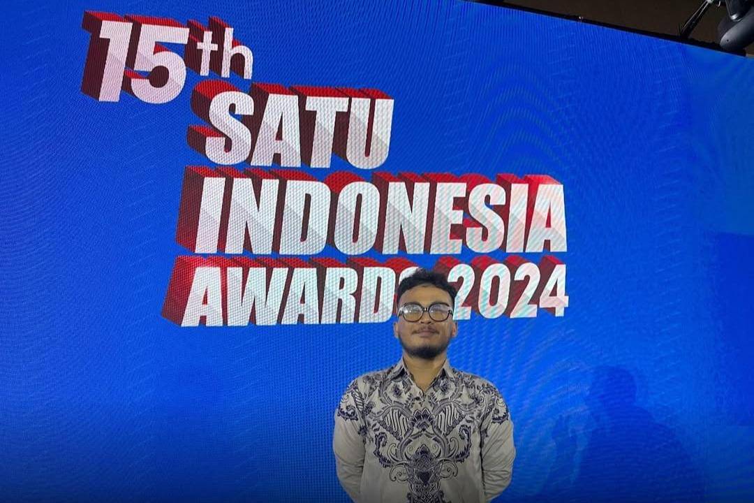 Reza menghadiri SATU Indonesia Awards 2024.