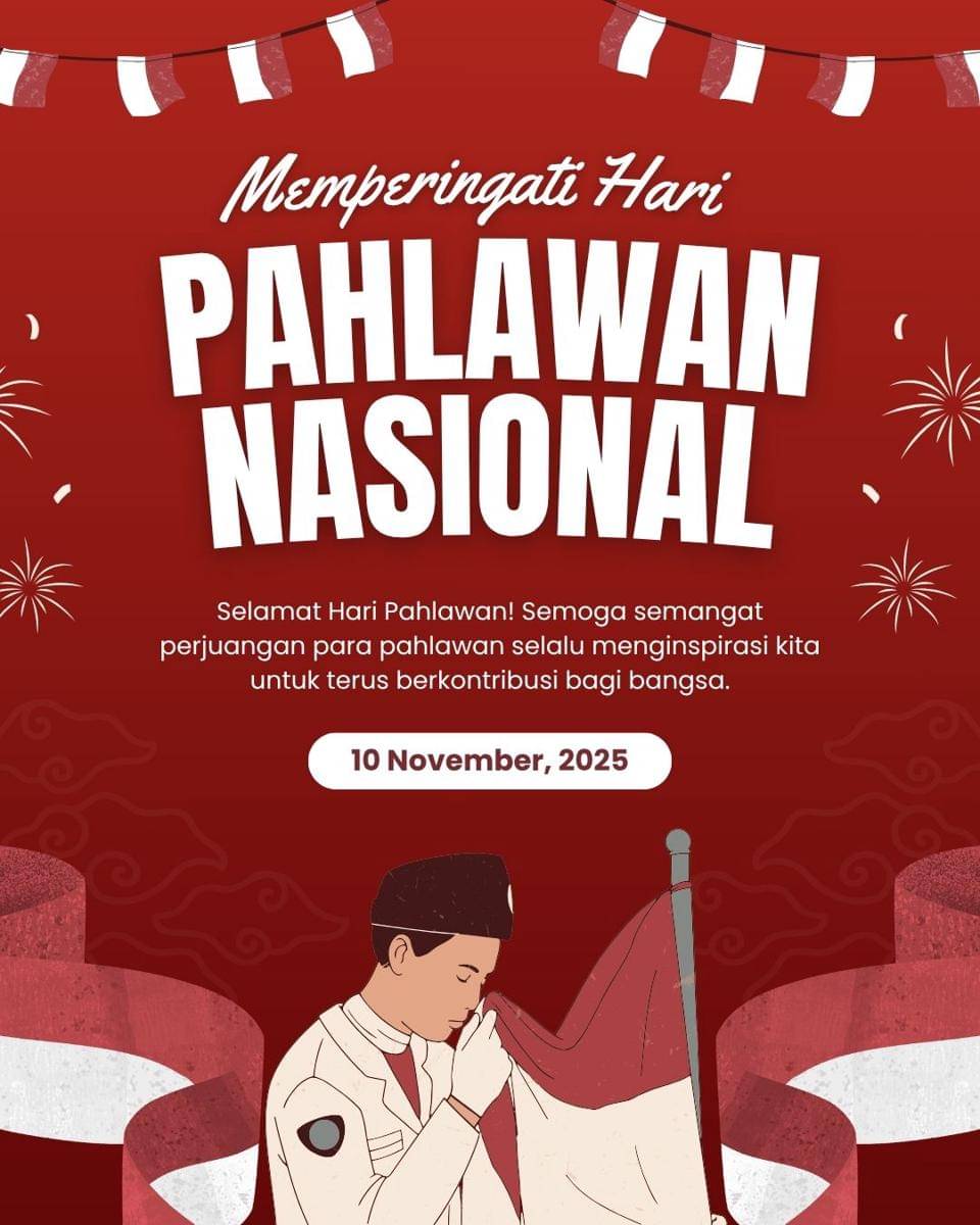 Poster Hari Pahlawan 2025