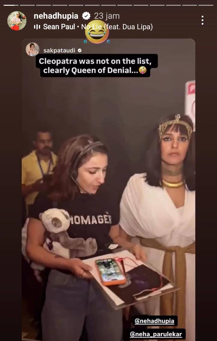 unggahan Neha Dhupia