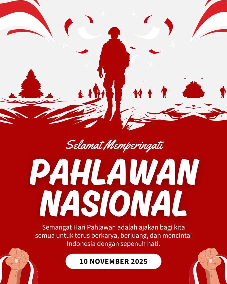 Poster Hari Pahlawan 2025