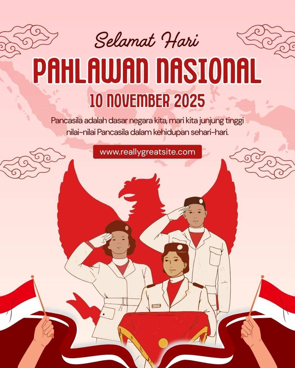 Poster Hari Pahlawan 2025