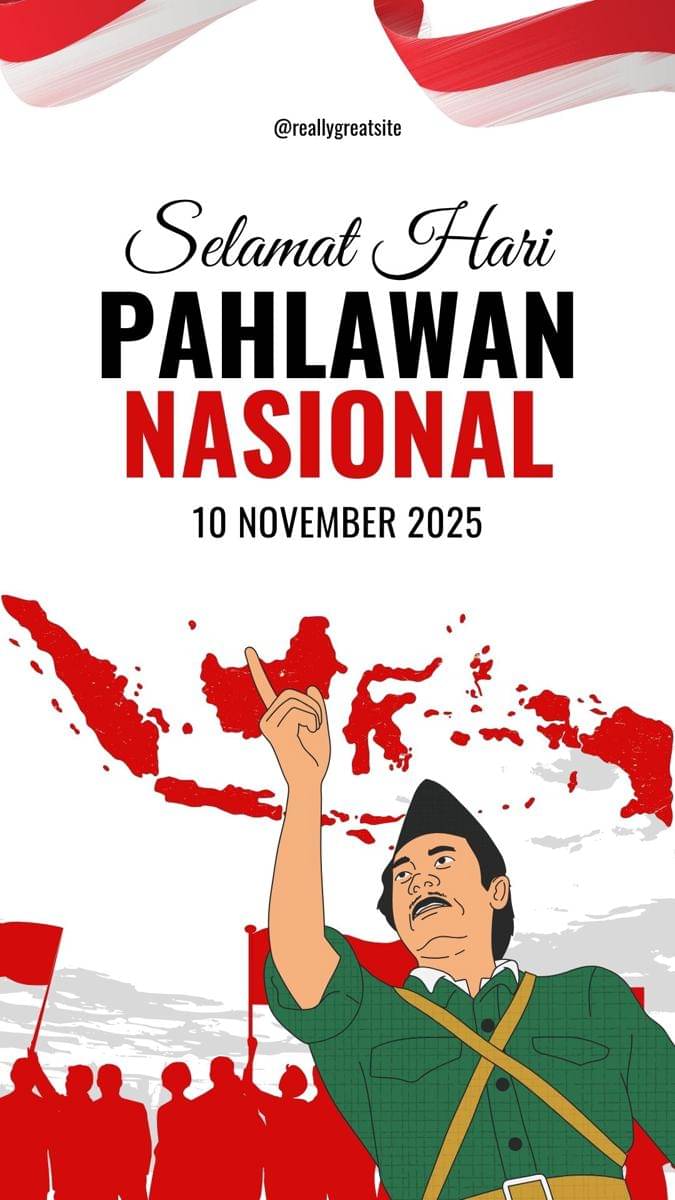 Poster Hari Pahlawan 2025