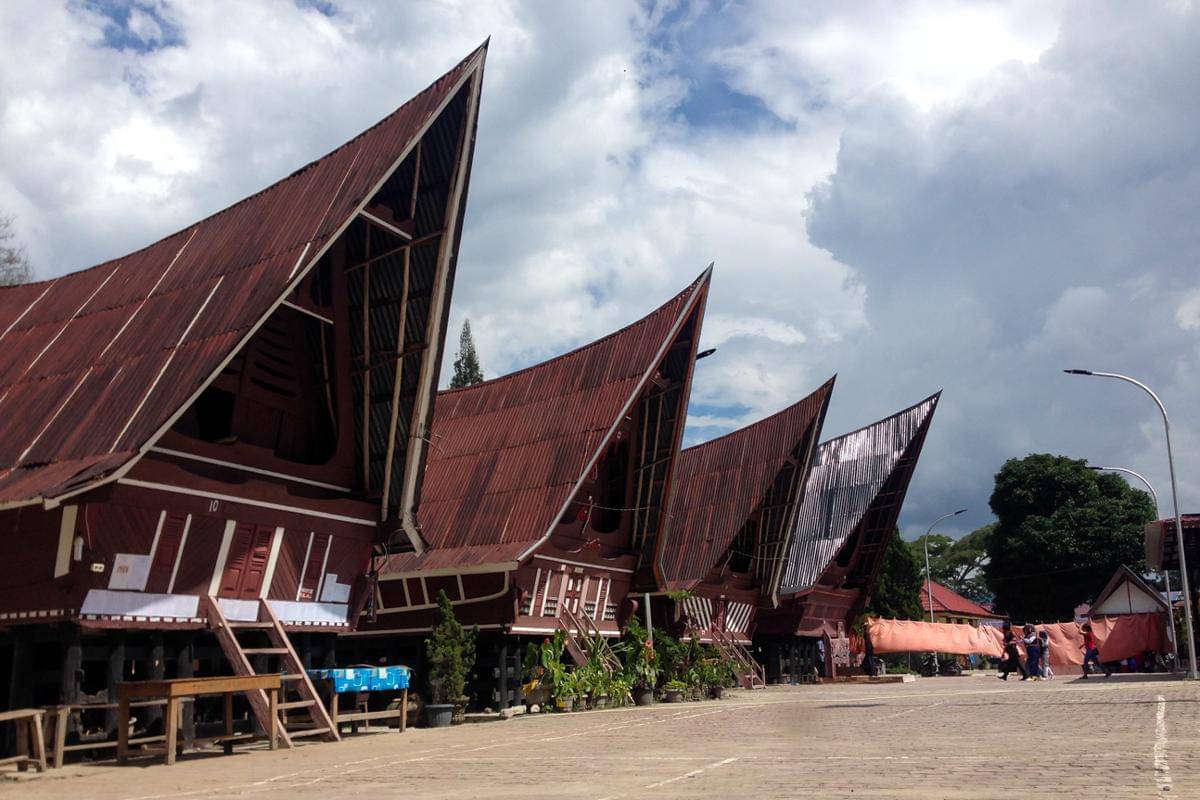 Rumah Bolon di Museum Batak Desa Tomok