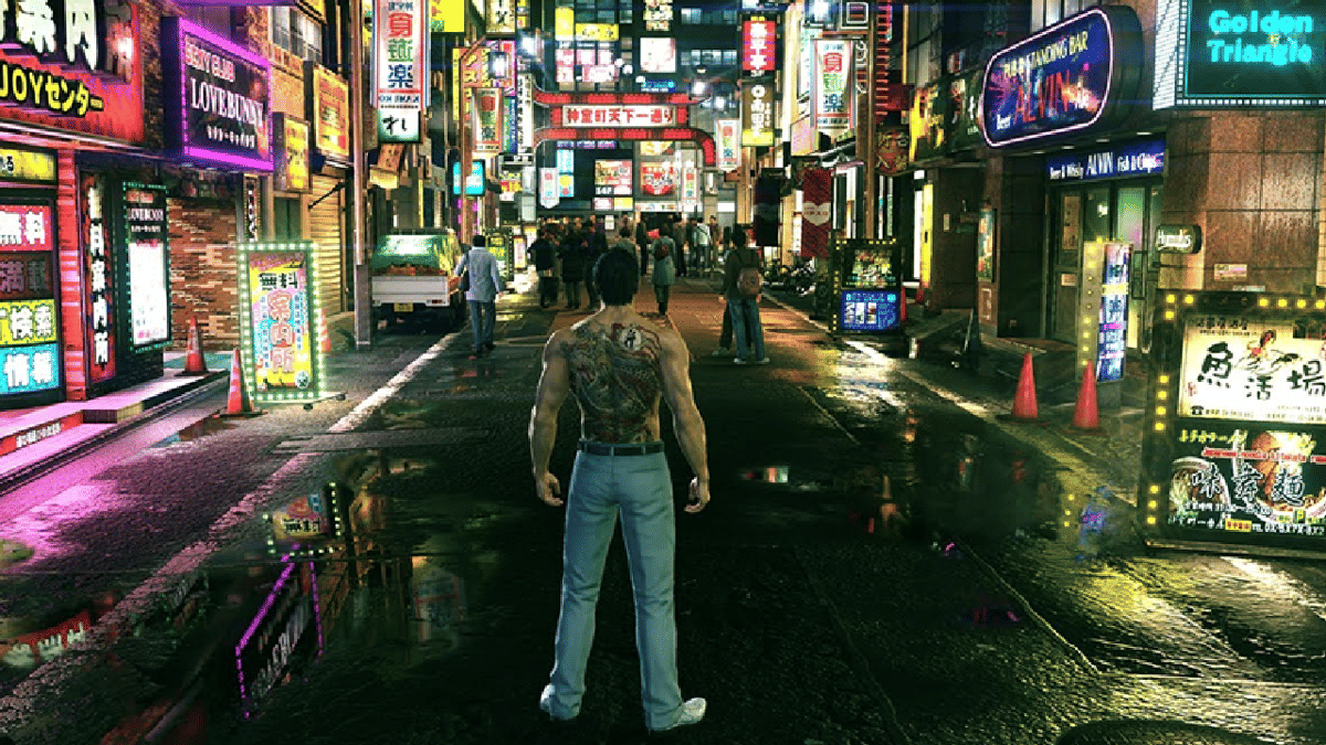 cuplikan gameplay Yakuza Kiwami 2
