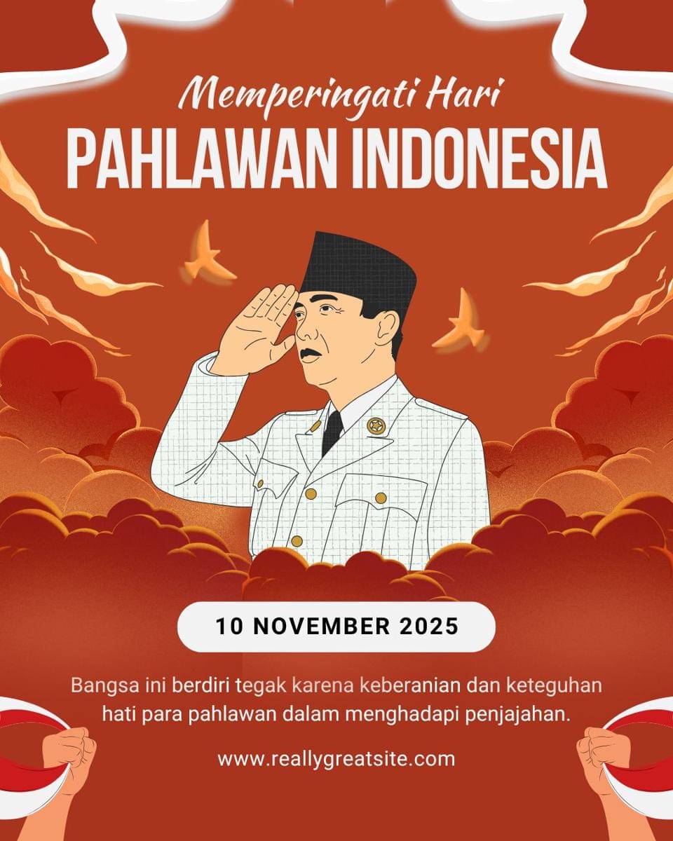 Poster Hari Pahlawan 2025