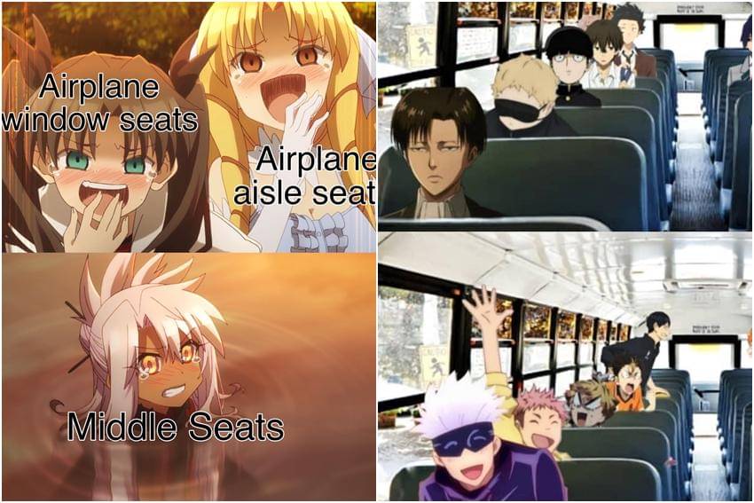 kolase meme anime tentang kursi