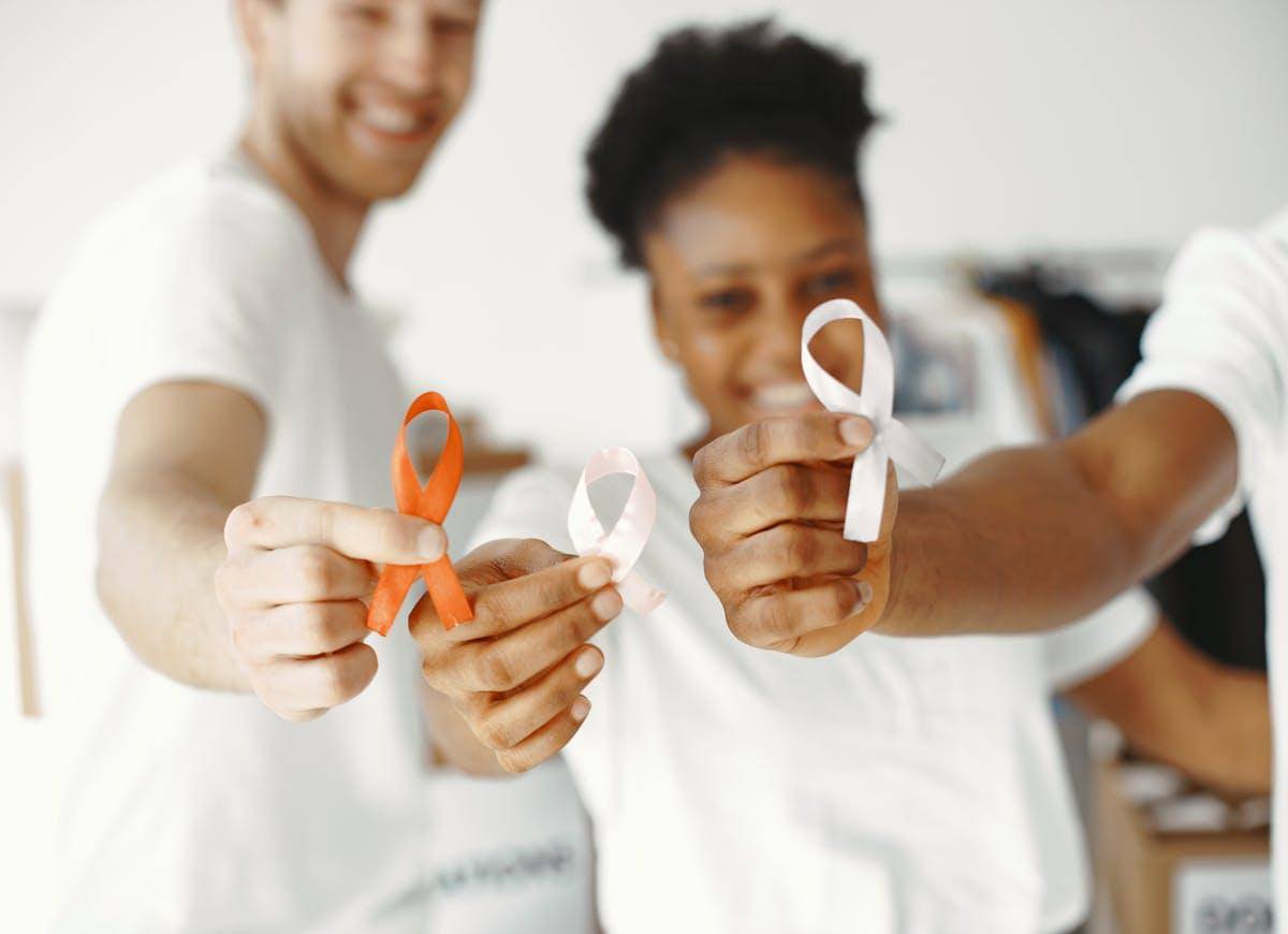 ilustrasi bulan kesadaran kanker paru-paru