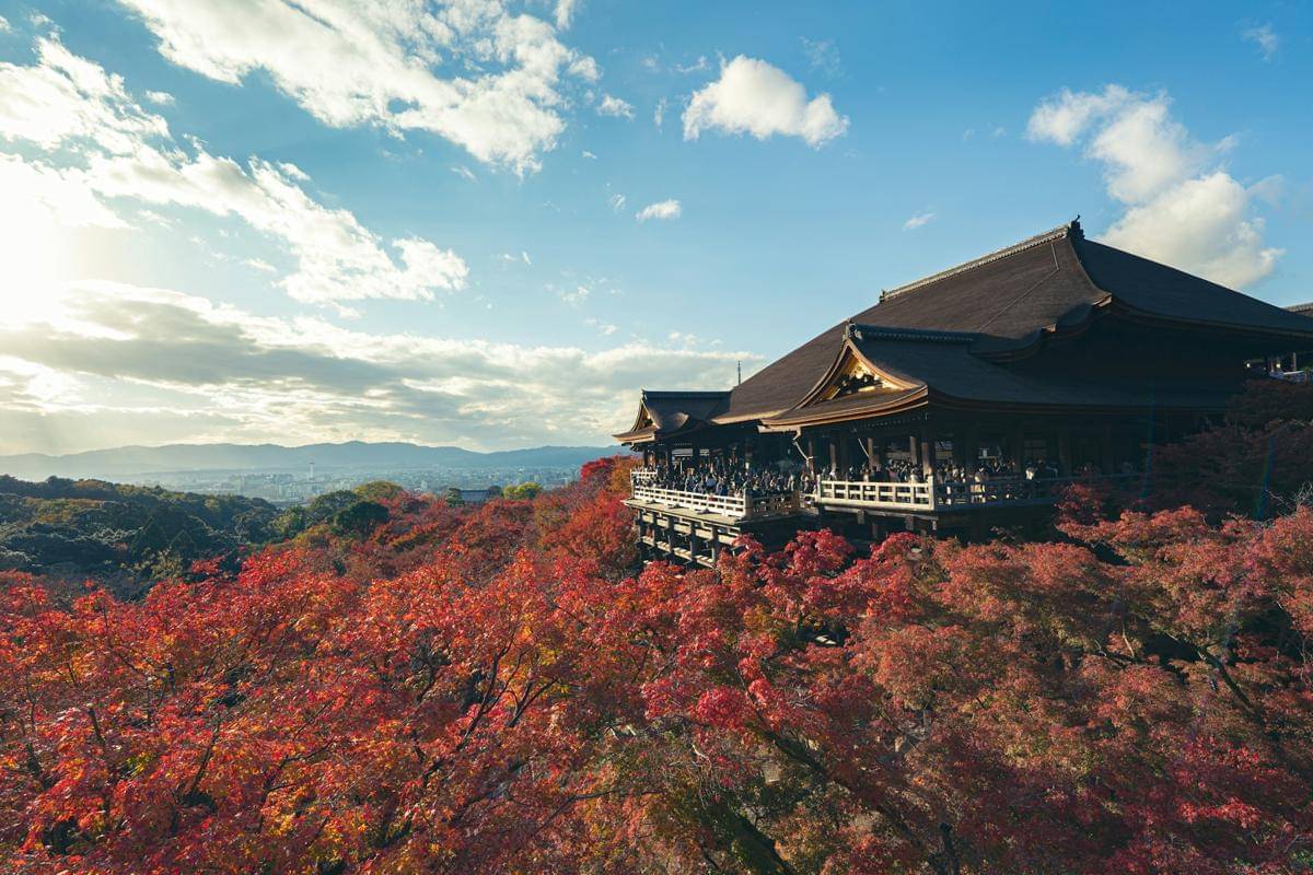 potret Kuil Kiyomizu-dera, Kyoto