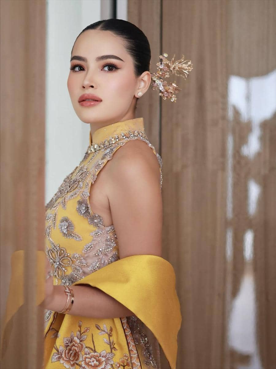 Nicole Parham di acara sangjit