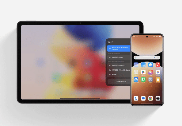 fitur Network Sync pada Redmi Pad 2 Pro