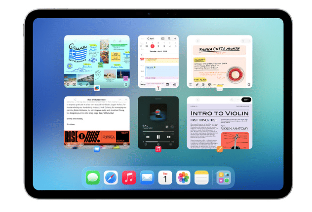 kontrol Expose pada iPadOS 26.1