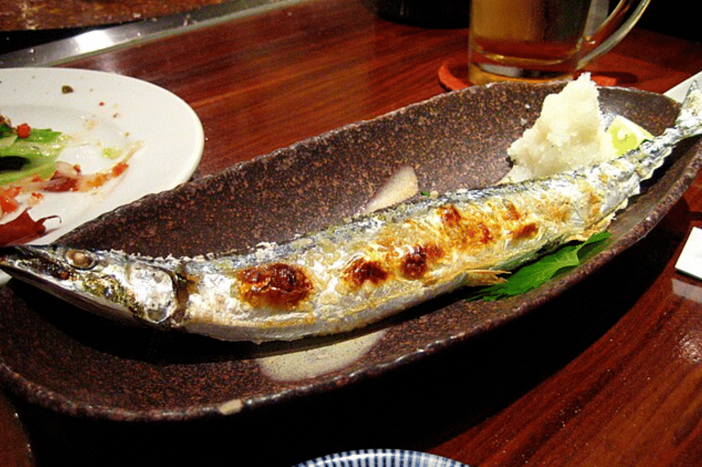 potret sanma shioyaki