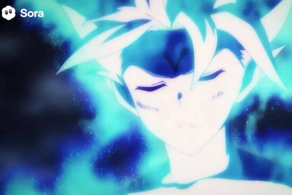 contoh klip bergaya anime yang dibuat Sora 2