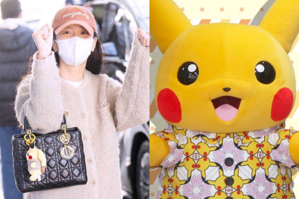 Harga bag charm Pikachu Batik yang dipakai Jisoo BLACKPINK