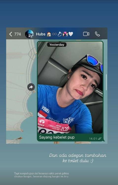 Febby Rastanty di New York Marathon