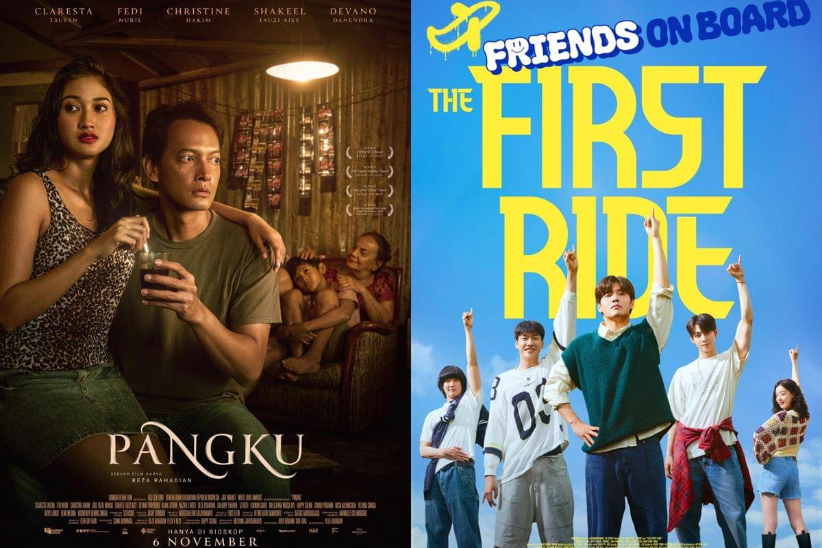 Poster film Indonesia Pangku dan Korea The First Ride