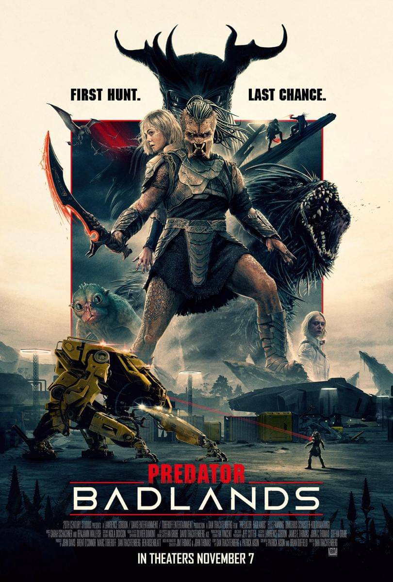 Poster film Predator: Badlands