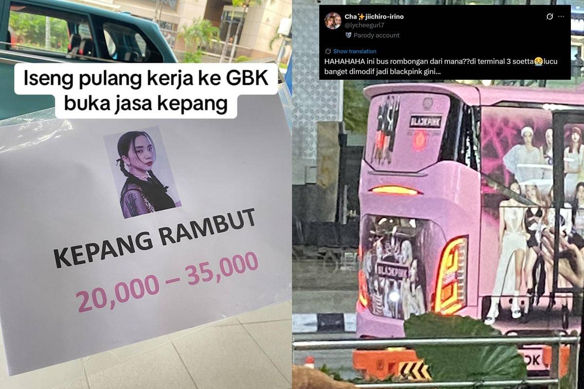 momen lucu di konser BLACKPINK Jakarta 2025