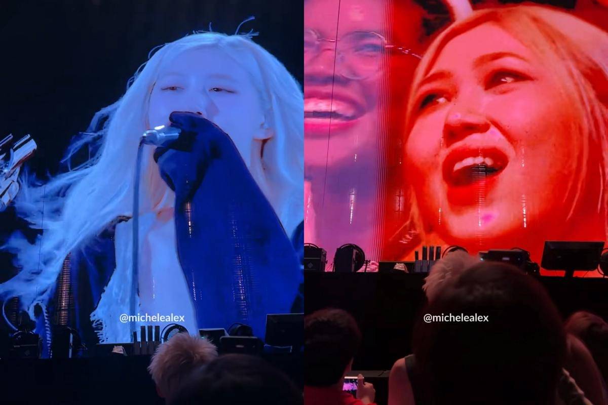 Michele Alex nonton konser BLACKPINK DEADLINE