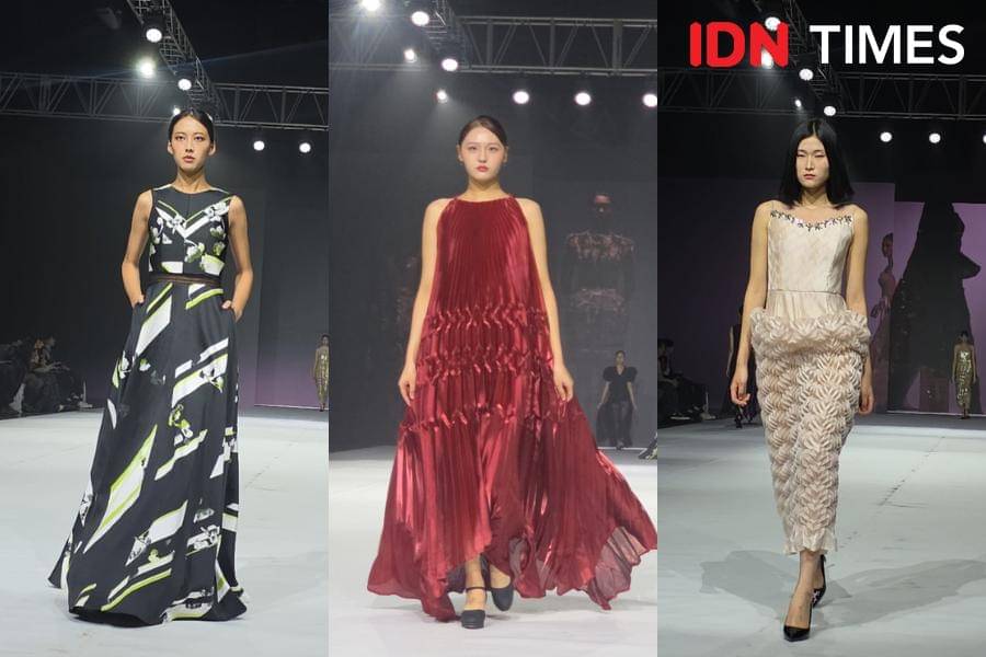 Koleksi karya Ernesto Abram di Busan Fashion Week 2025