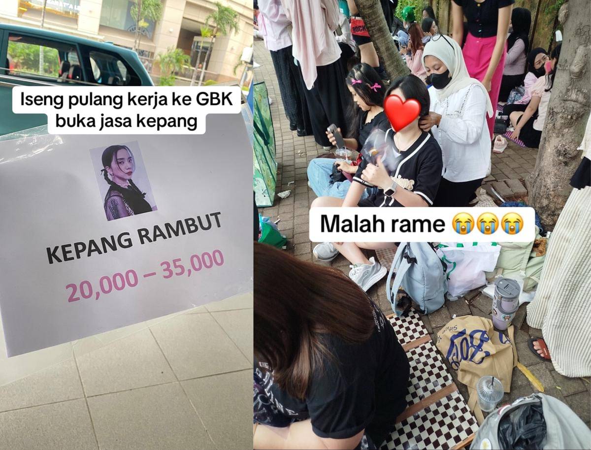 momen lucu di konser BLACKPINK Jakarta 2025