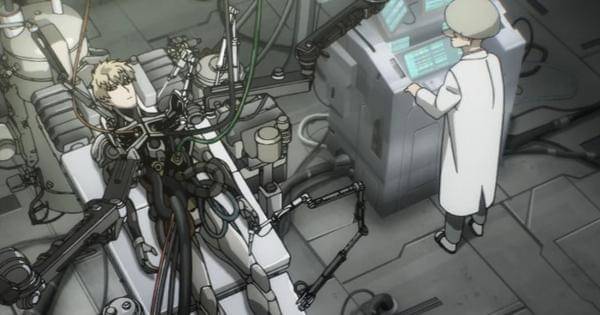 Kuseno memperbaiki tubuh Genos - One Punch Man