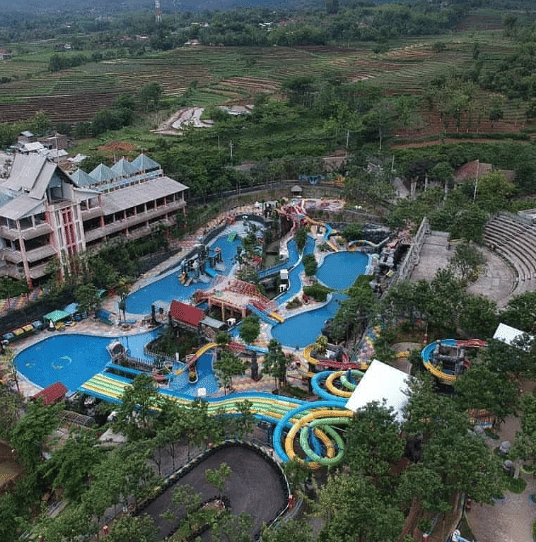 Kediri Waterpark wisata di Kediri