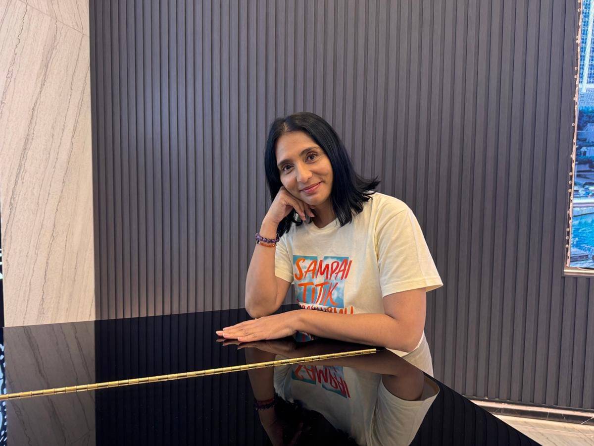 Unique Priscilla bicarakan film Sampai Titik Terakhirmu di kantor IDN