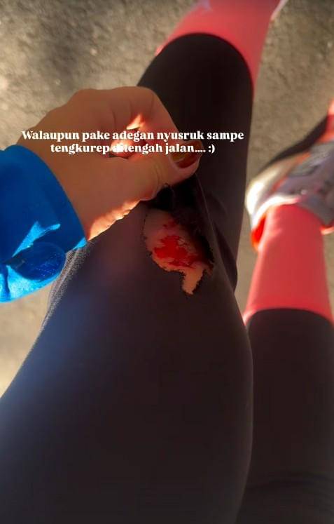 Febby Rastanty di New York Marathon