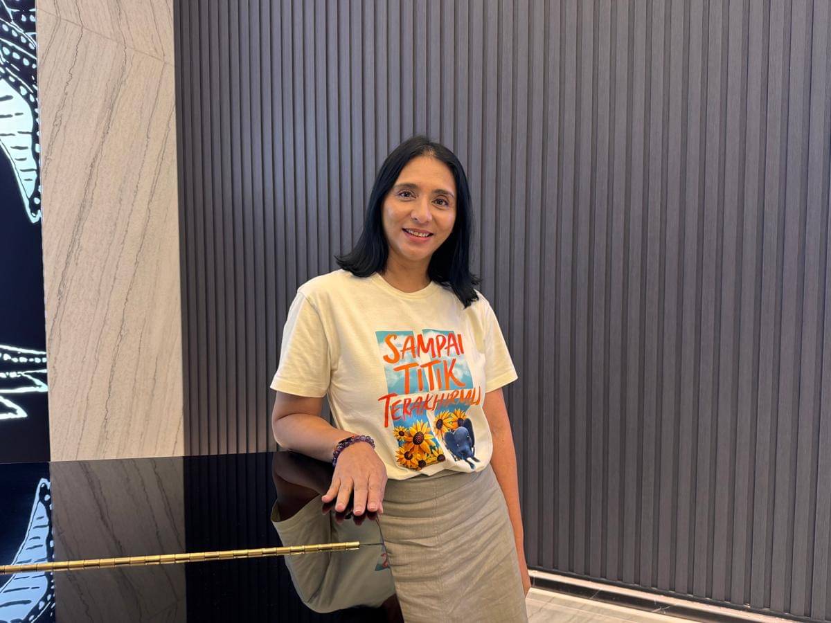 Unique Priscilla bicarakan film Sampai Titik Terakhirmu di kantor IDN