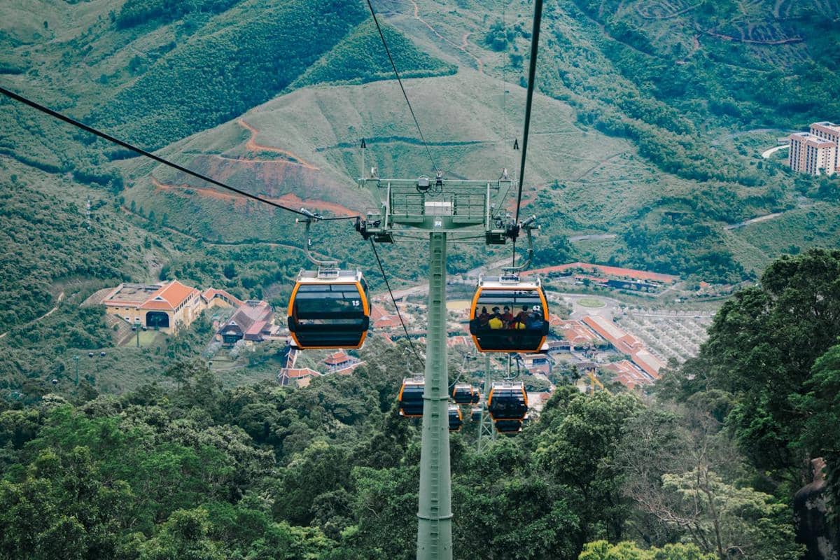 Ba Na Hills Cable Car, Da Nang, Vietnam