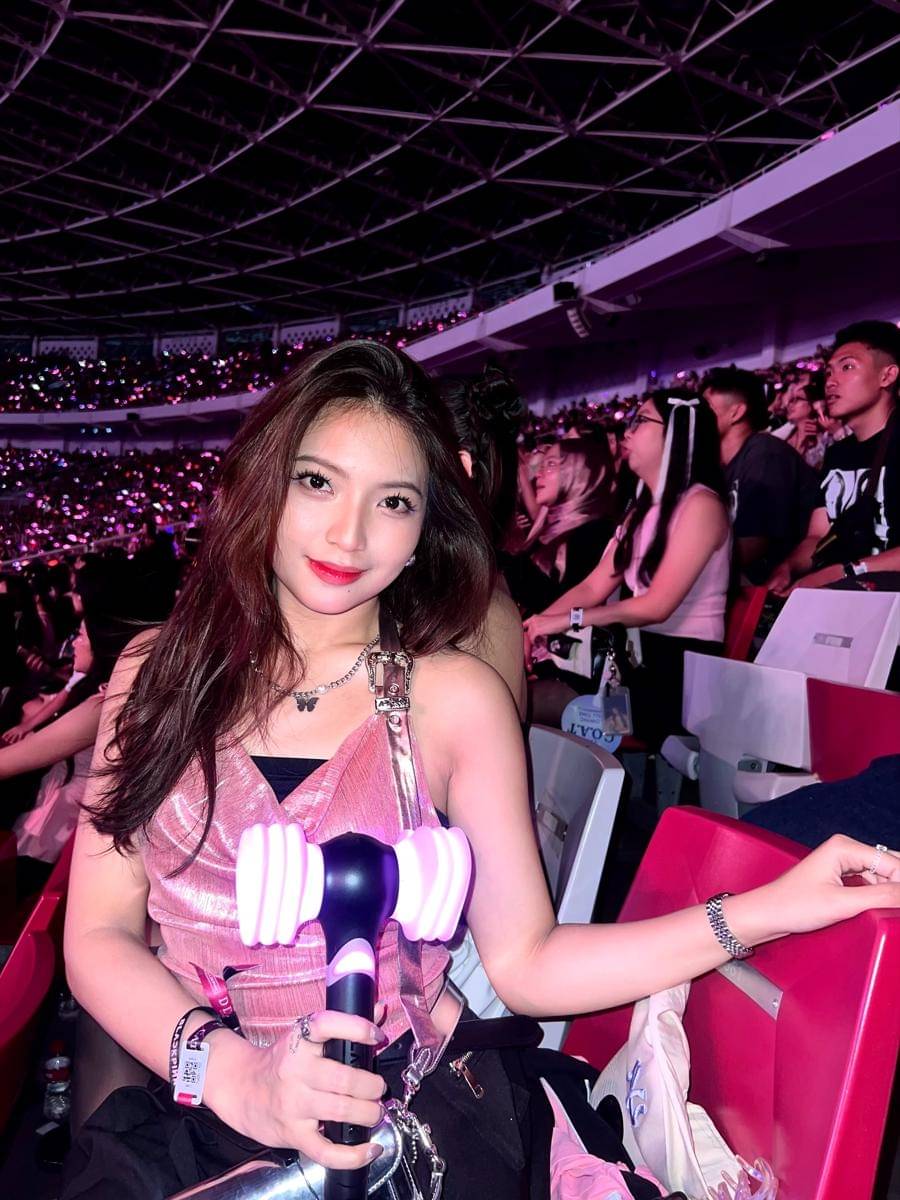 member JKT48 nonton konser BLACKPINK