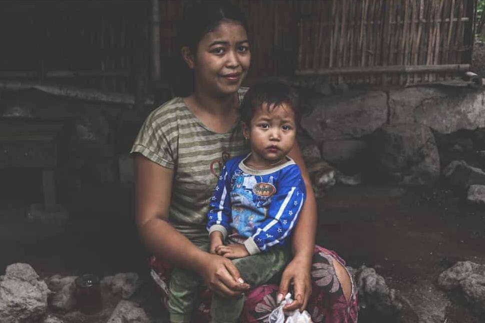 potret warga Desa Ban, Bali