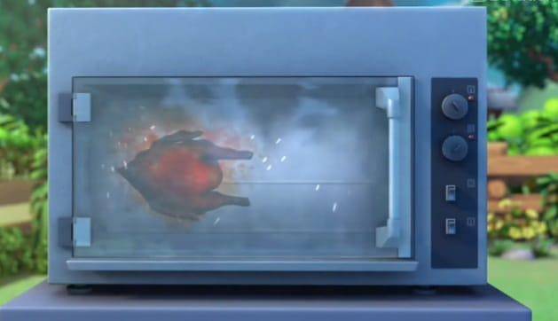 cuplikan Upin & Ipin episode "Kedai Makan Upin & Ipin"