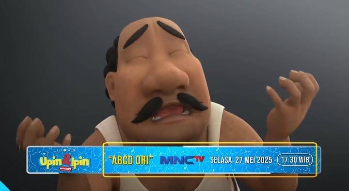 cuplikan Upin & Ipin episode "ABCD Ori"