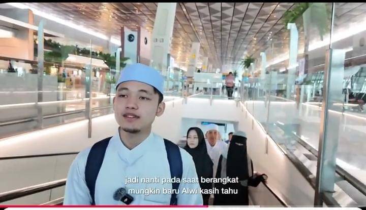 Alwi Assegaf berangkat belajar ke Tarim