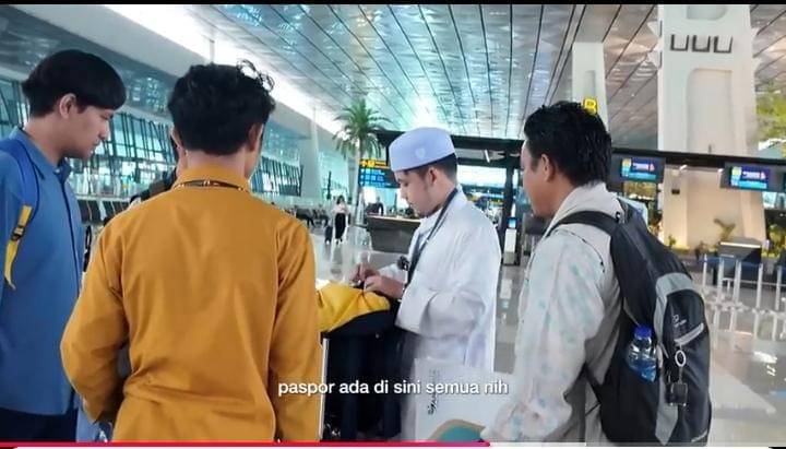 Alwi Assegaf berangkat belajar ke Tarim