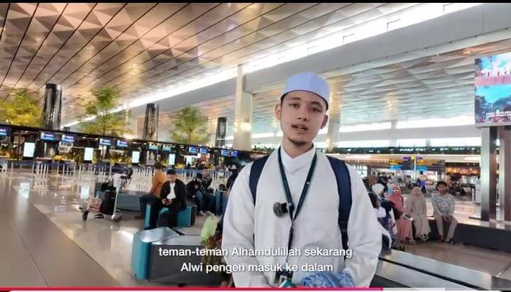 Alwi Assegaf berangkat belajar ke Tarim